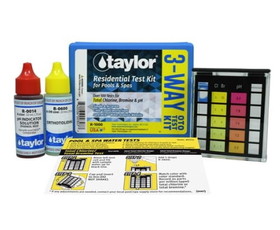 Taylor K-1000-24 3-Way Test Kit Total Chlorine
