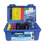 Taylor K-2000-6 Starter Kit, Chlorine/Bromine, Ph, 6-Pack , .75 OZ