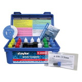 Taylor K-2005C-8 Service Complete Kit, Chlorine/Bromine, Ph, Alkalinity, Hardness, Cya, 8-Pack , 2 OZ