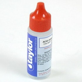 Taylor R-0005-A-24 Acid Demand Reagent, 2000 Series, 3/4 Ounce, 24-Pak , .75 OZ
