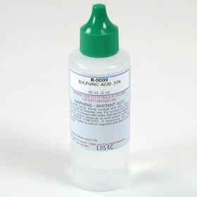 Taylor R-0009-C-12 Sulfuric Acid .12N Dropper Bottle, 2 Ounce, 12-Pack, 2 OZ