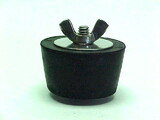 #00(S) Winter Rubber Expansion Plug #00 w/ SS Wing Nut for 1/2" Pipe