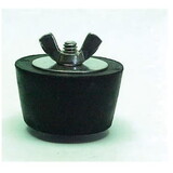 WP12 Winter Rubber Expansion Plug #12 w/ SS Wing Nut for 2" Fitting