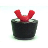 Bel-Aqua COLORCODEDWINGNUT11 Gray Wing Nut Plug # 11 50/Bag, COLOR CODED WING NUT # 11