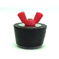 Bel-Aqua COLORCODEDWINGNUT11 Gray Wing Nut Plug # 11 50/Bag, COLOR CODED WING NUT # 11