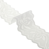 Muka 1.2 Inch Floral Elastic Lace Sewing Band Stretch Ribbon