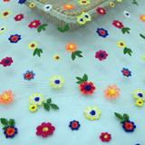 Lovely Flower Tulle Fabric 51