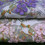 5 Yards Embroidered Lace Fabric Tulle Fabric 51" Wide, Vintage Flower and Bird Pattern, Multicolor Lace