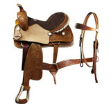 Double T Saddlery 01025 Pleasure Saddle Set - 16, 17, 18 Inch