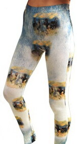 1182LEG "Wild and Free" Running Horse Leggings