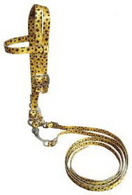 Showman 14434P Pony Size Premium nylon browband headstall & Reins with bit in a sunflower print design