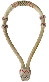 Showman 175557 Natural Braided Rawhide Core Bosal