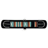 Showman 202917 Pony Size Teal Serape Neoprene Bottom Girth