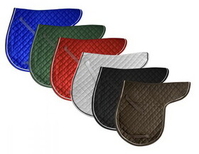 Showman 30990 quilted English saddle pad