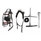 3150 Small to Medium Pony Leather Show Harness Set