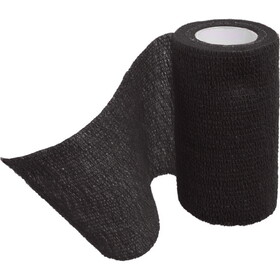 4" Cohesive Bandage - Black