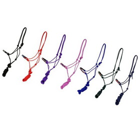 4351 Cowboy Knot Halter with Beaded Nose Band