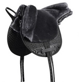 44959 English Fleece Lined Bareback Saddle