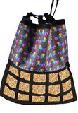 Showman 68-7426-U Unicorn printed nylon Scratch less Slow Feed Hay Bag