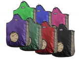 Showman 69-2738-C Heavy denier nylon hay bag with mesh sides