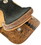 Double T Saddlery 12", 13" Youth Barrel Style Saddle With Floral Tooling And Iridescent Crystal Rhinestone Conchos, 12"