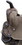 Double T Saddlery 696312 12" Rough Out Barrel Style Saddle With Southwest Serape Printed Inlay