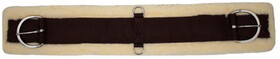 Showman 7009 maize fleece super girth. Comes complete with flat stainless steel hardware