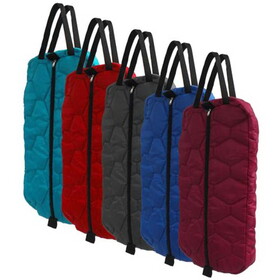 Showman 72241 Quilted nylon bridle bag with zipper front