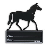 Showman 72H0094 Trotting horse stall name plate