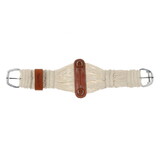 Showman 75103 Mohair string roper style girth with Stainless Steel Roller Buckle