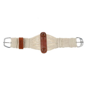 Showman 75103 Mohair string roper style girth with Stainless Steel Roller Buckle