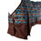 Showman Orange and Turquoise Southwest Print 1200D Turnout Sheet, 68"
