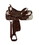 Double T Saddlery 787416 16" Fully Tooled Dark Oil Show Saddle