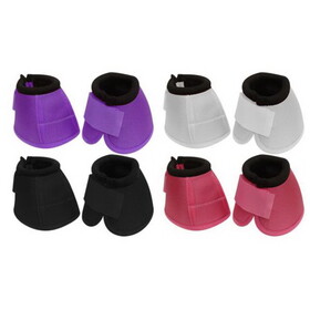Showman 90159-1M Medium 1680 denier Heavy Duty No Turn bell boot with double velcro closure