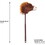Showman Couture Adjustable Plush Stick Horse No Sound Effects, Dark