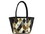 Showman BG-846 Tri Color Diamond Hair on Cowhide Leather Shoulder Bag and Wallet Set