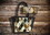Showman BG-846 Tri Color Diamond Hair on Cowhide Leather Shoulder Bag and Wallet Set