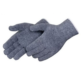 KG4517G-L 1st Quality Knit Gray Roping Gloves.Sold by the dozen