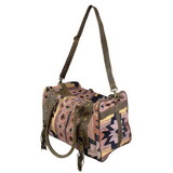 Klassy Cowgirl RF10003 Dusty Mauve Upcycled Duffle Bag