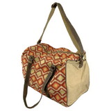 Klassy Cowgirl RF9901 Navajo Sunset Upcycled Mini Duffle Bag