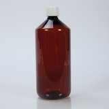 Health Care Logistics - Amber Plastic Bottles Only, 1,000mL