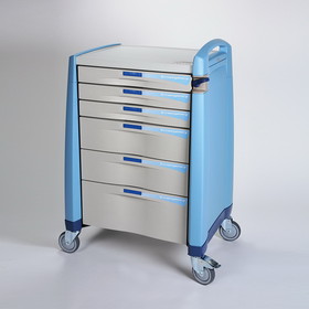 Health Care Logistics - Avalo&reg; Emergency Cart, Blue