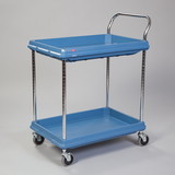 Health Care Logistics - Metro® Deep Ledge Utility Cart, 2-Shelf
