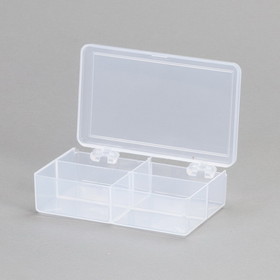 Health Care Logistics - Plastic Utility Box, Small, 3x1x5