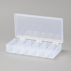 Health Care Logistics - Plastic Utility Box, Medium, 8x1x4.5