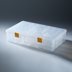 Health Care Logistics - Plastic Utility Box, X-Large, 14x3x9