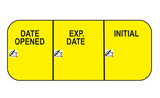 Health Care Logistics - Date Opened Labels