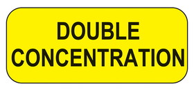 Health Care Logistics - Double Concentration Labels