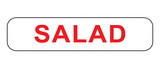 Health Care Logistics - Salad Labels