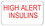 Health Care Logistics - High Alert Insulins Labels, Price/PK